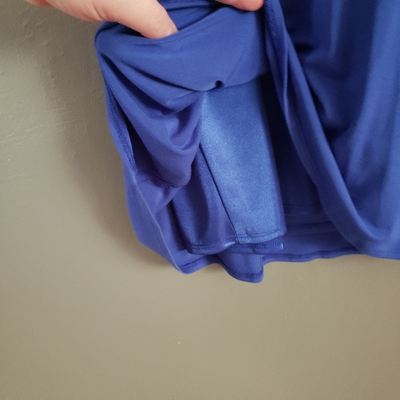Laundry Blue Tiered Sleeveless Racerback Dress - Picture 6 of 8